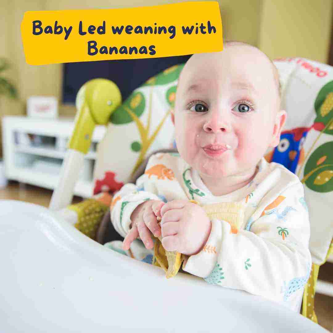 Banana baby-led weaning and recipes