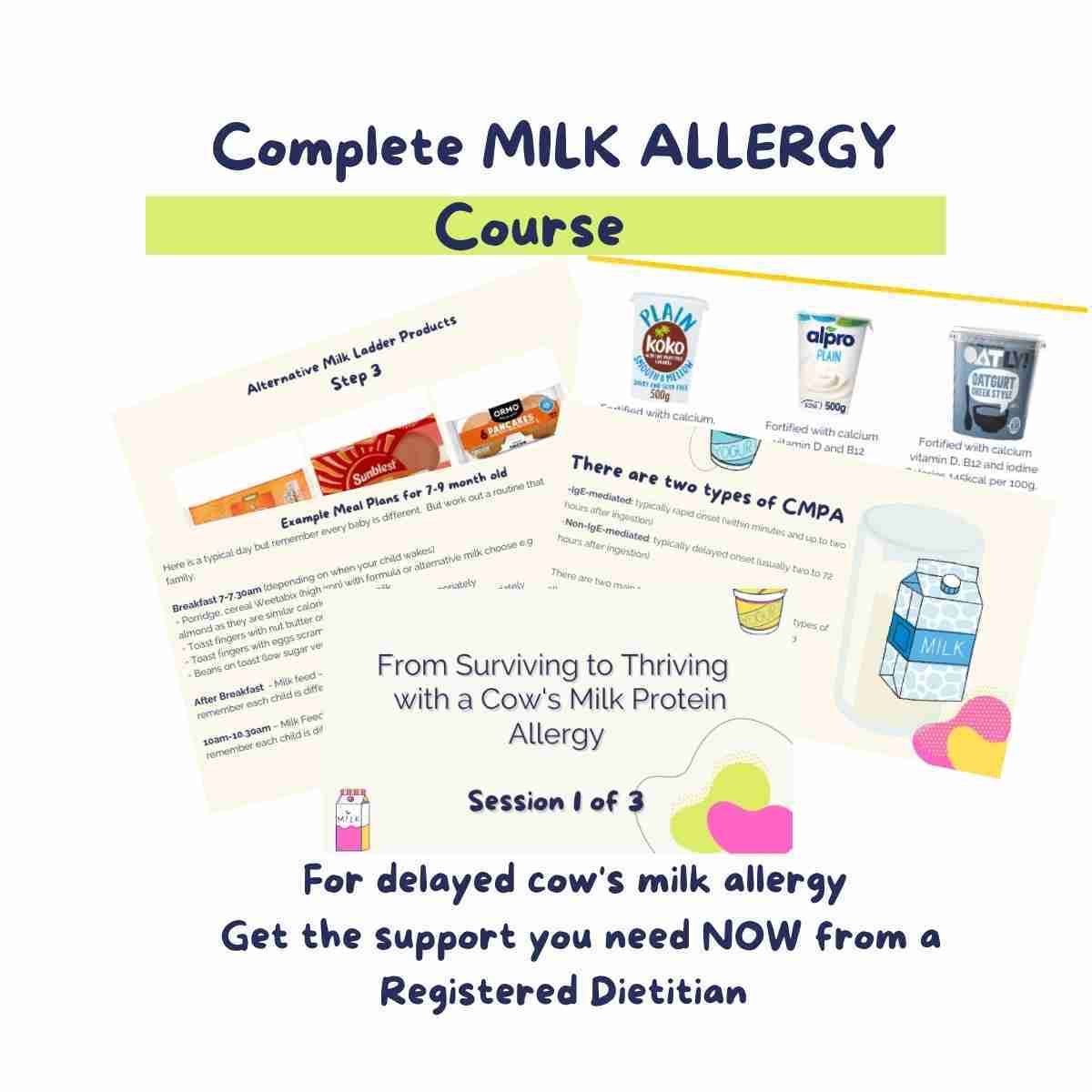 Complete Milk Allergy Course