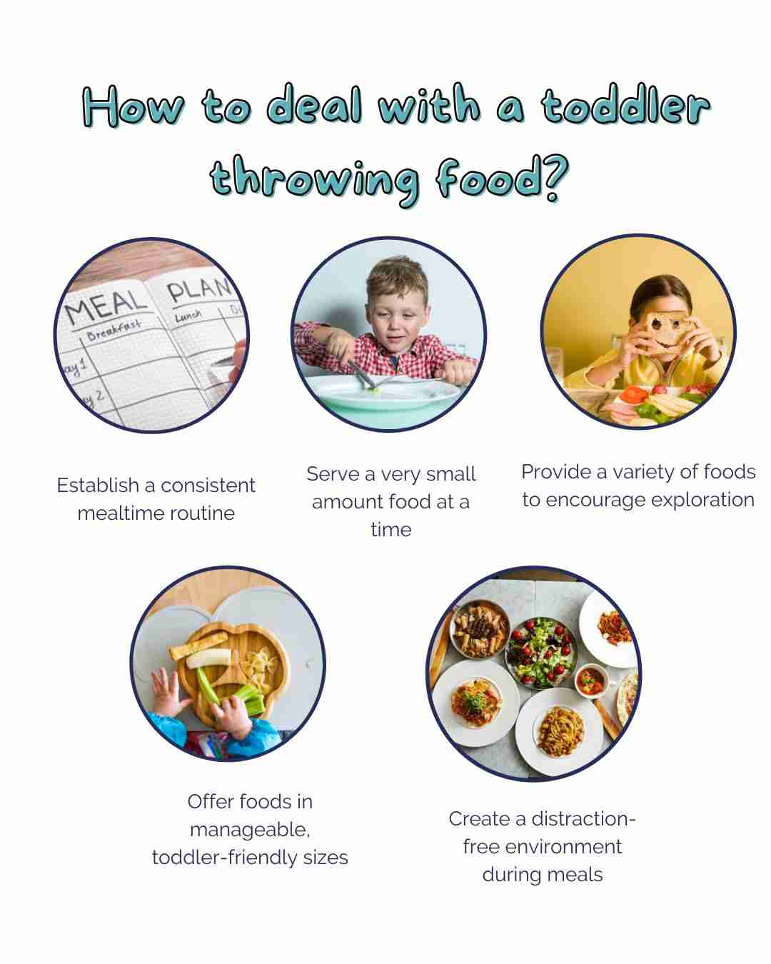 How to deal wth a toddler throwing food