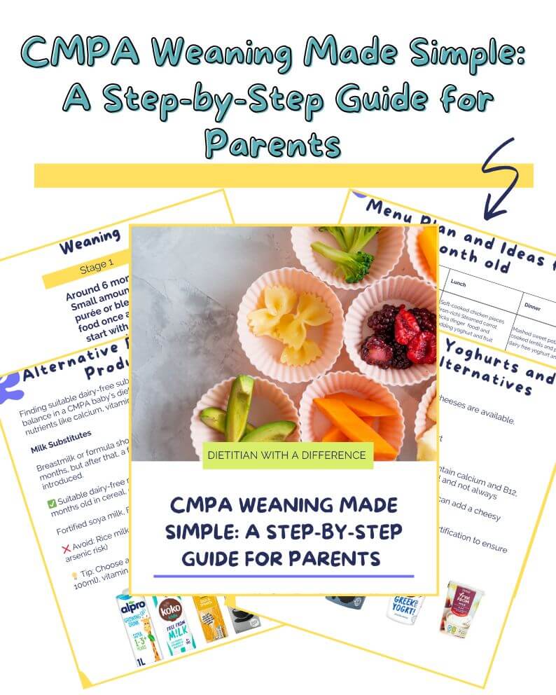 CMPA Weaning Made Simple: A Step-by-Step Guide for Parents